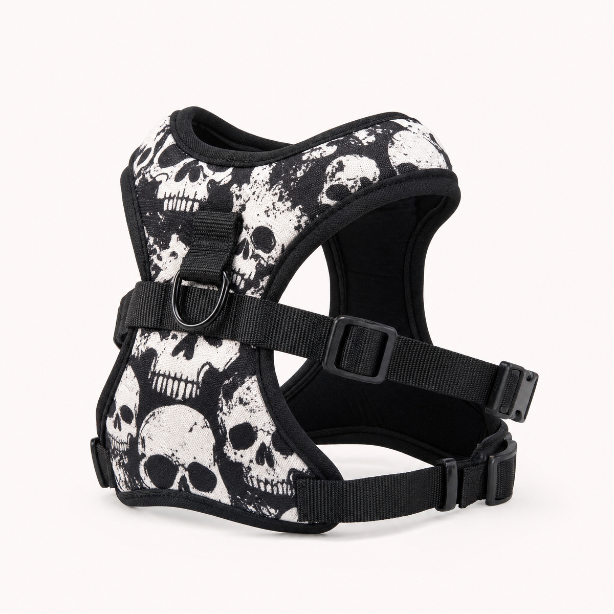 Romptail Bonecut no-pull harness in printed nylon
